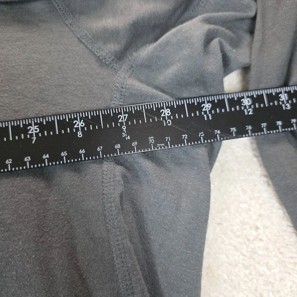 Carhartt T-Shirt Mens 3XL Gray Relaxed Fit Long Sleeve Crew Neck Logo Pocket Tee